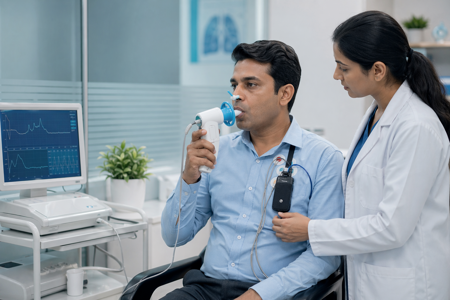 PFT & Holter diagnostic service