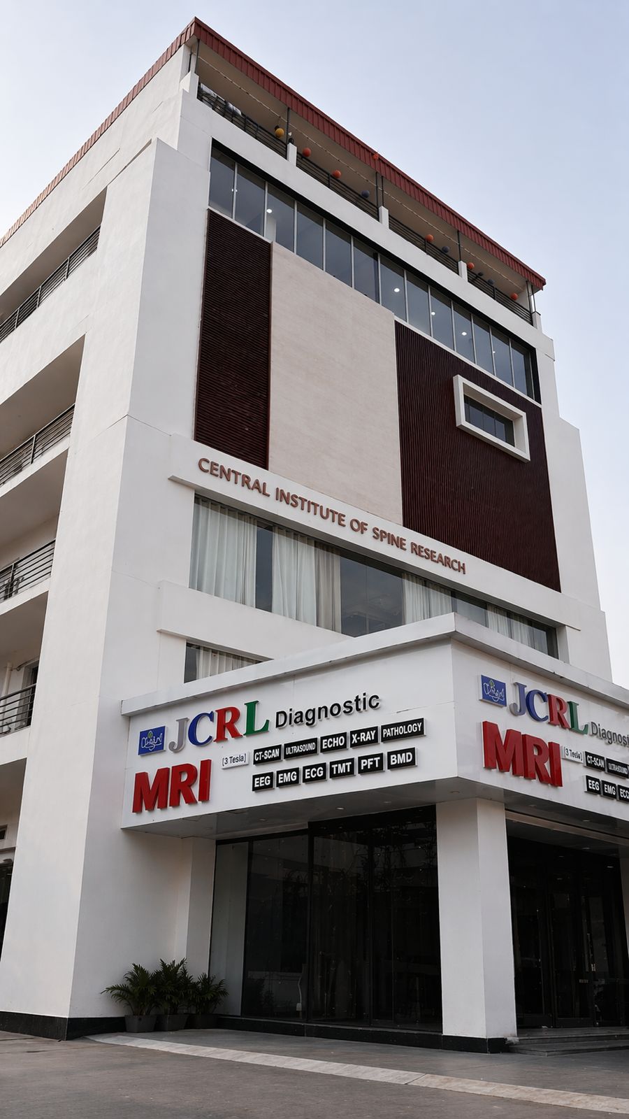 JCRL Diagnostics Patna facility exterior